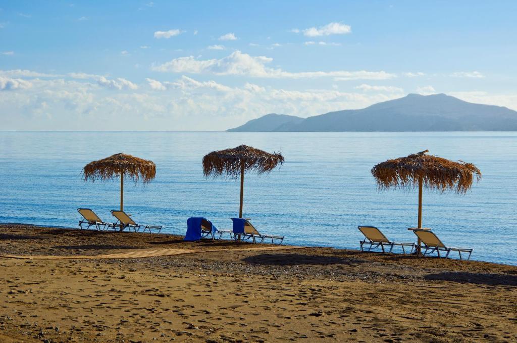 Makis Inn Resort Thermisía Esterno foto