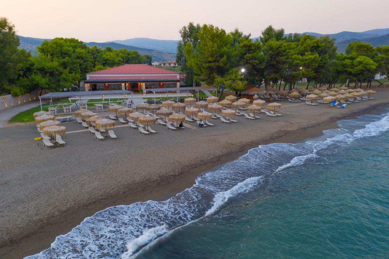 Makis Inn Resort Thermisía Esterno foto