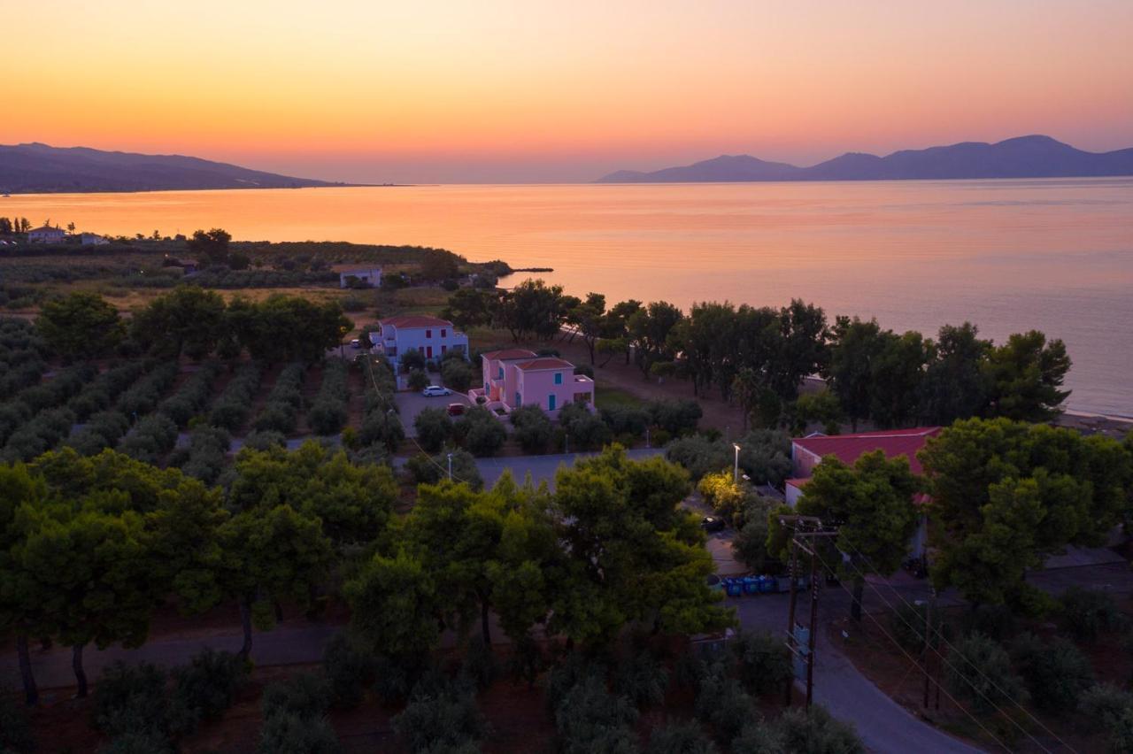 Makis Inn Resort Thermisía Esterno foto